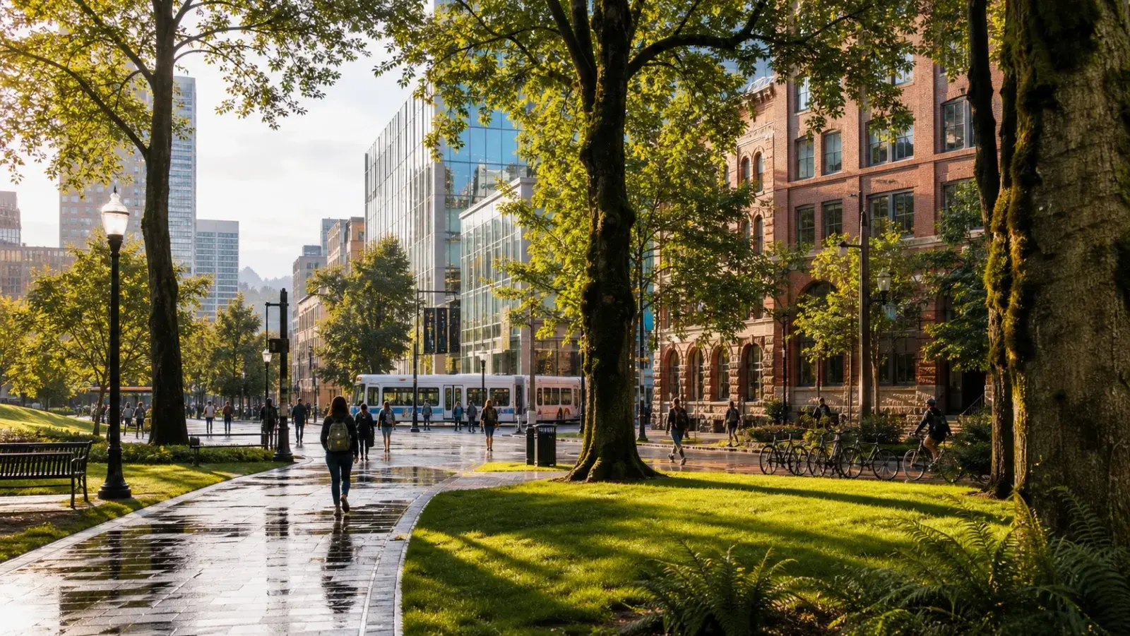 Portland State University campus