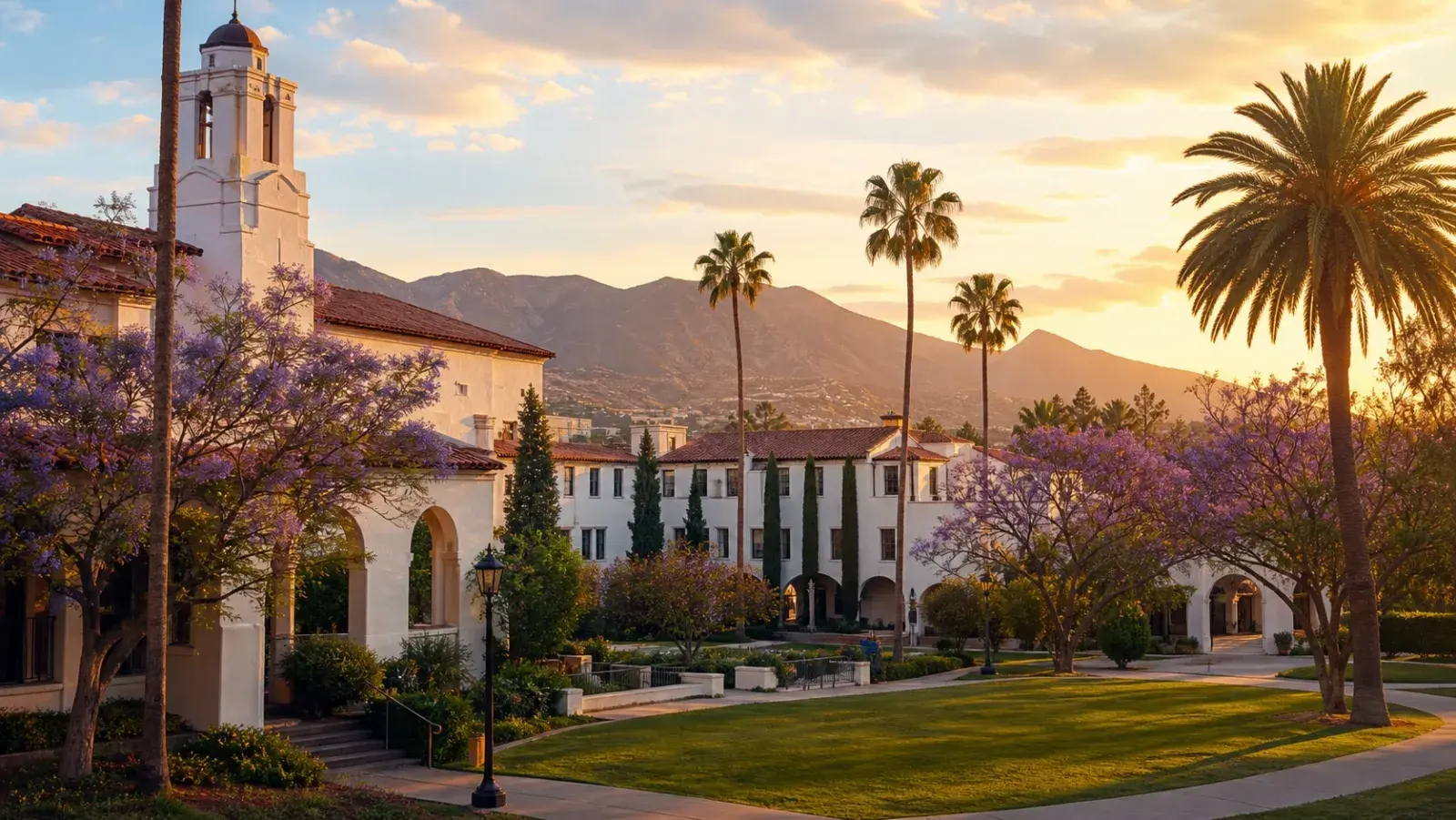 Whittier College campus
